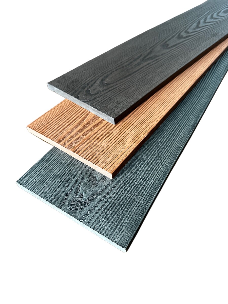 WPC plotovka - 3D embosovaný povrch, šířka 150, výška 100 cm, Teak