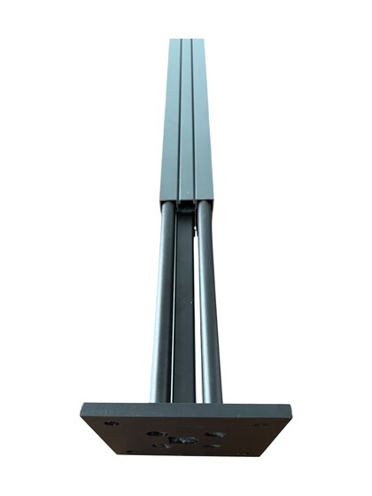 WPC plotové pole 185x185cm - chocolate